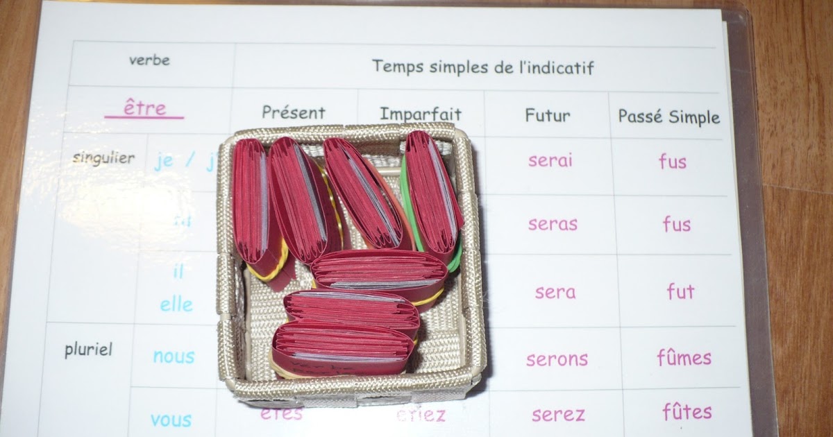 L'école des amours: Petits verbes rouges